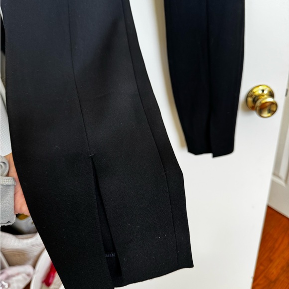 Express Black Women's Ponte Ankle Pants - Picture 3 of 4